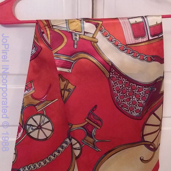 Designer Model T Carriage scarf - Picture 3 of 12